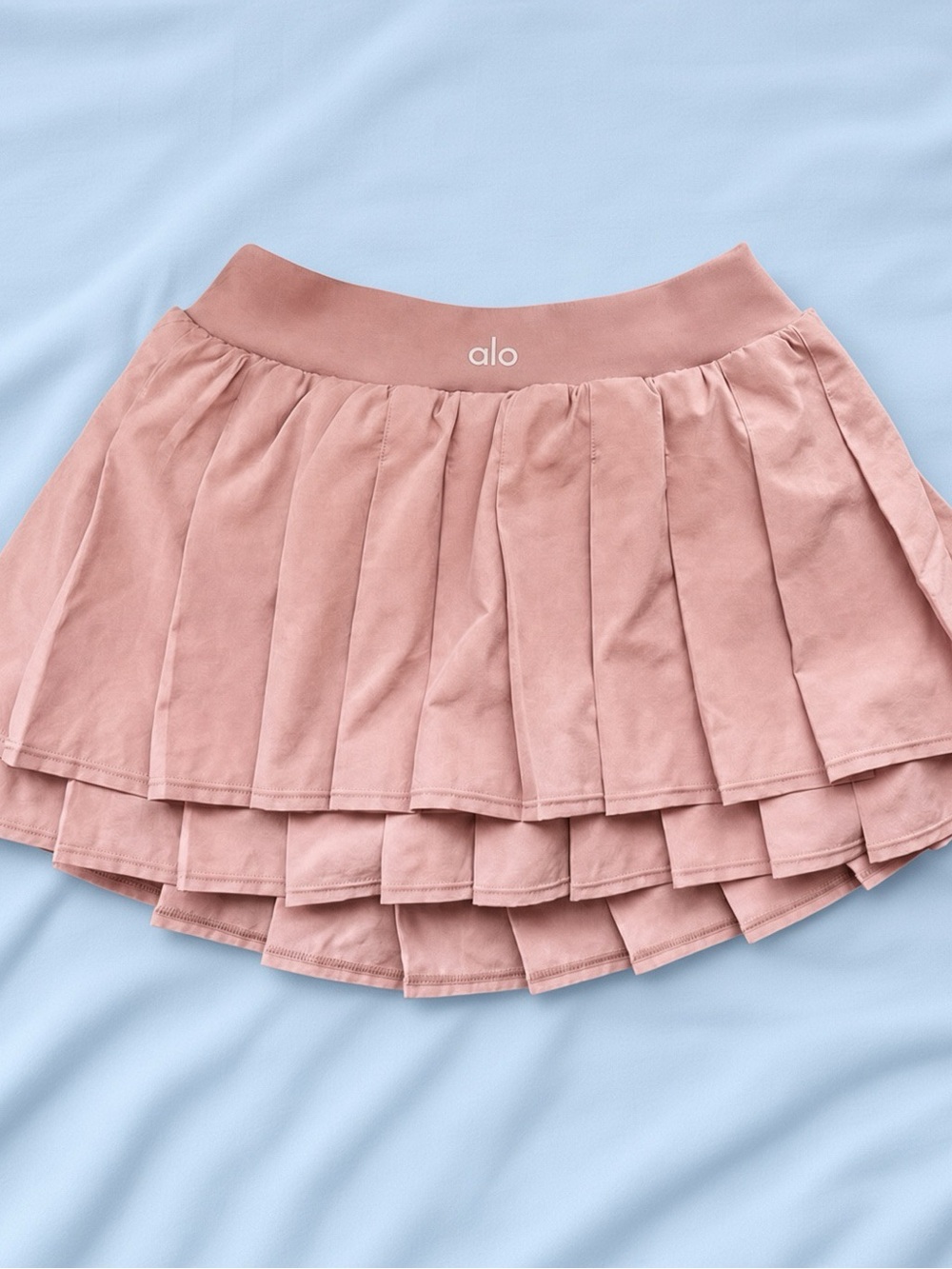 ALO Yoga double vintage Pink  Tennis Skirt Size M